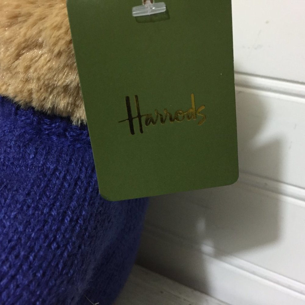 Harrods British Teddy Bear Plush - Picture 4 of 7